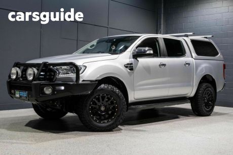 Silver 2018 Ford Ranger Double Cab Pick Up XLT 3.2 (4X4)