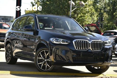 Black 2022 BMW X3 Wagon sDrive20i Steptronic