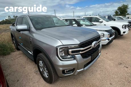 Silver 2024 Ford Ranger Double Cab Pick Up XLT 3.0 (4X4)