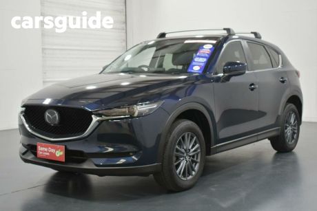 Blue 2018 Mazda CX-5 Wagon Maxx Sport (4X4)