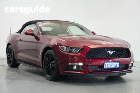 Red 2015 Ford Mustang Convertible 2.3 Gtdi