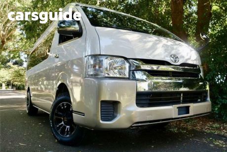 Gold 2015 Toyota HiAce Commercial Grand Cabin 4WD Super Long Wheel Base 4WD