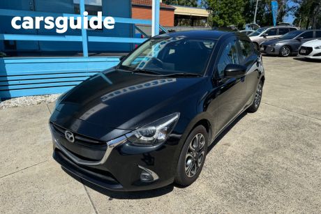 Black 2018 Mazda 2 Hatchback Genki
