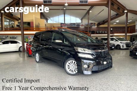 Black 2011 Toyota Vellfire Commercial 2.4Z G EDITION ANH20 (ZX000916)
