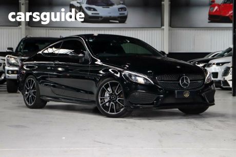 Black 2016 Mercedes-Benz C43 Coupe
