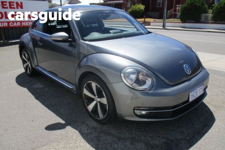 Grey 2013 Volkswagen Beetle Hatchback