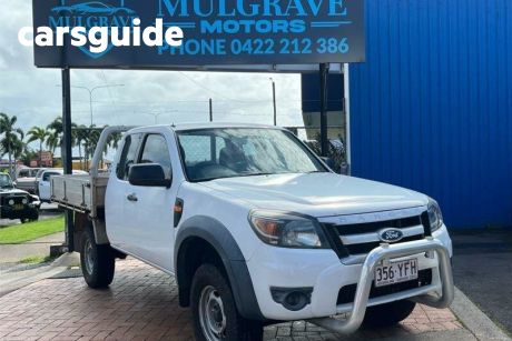 White 2009 Ford Ranger Super Cab Chassis XL (4X2)