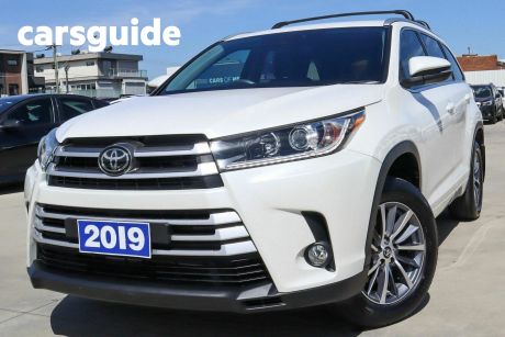 White 2019 Toyota Kluger Wagon GXL (4X2)