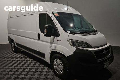 White 2018 Fiat Ducato Commercial Mid Roof LWB Comfort-matic