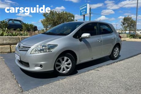 Silver 2011 Toyota Corolla Hatchback Ascent