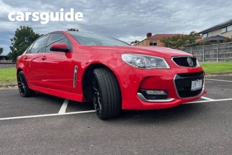 Red 2017 Holden Commodore OtherCar SV6