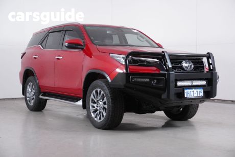 Red 2020 Toyota Fortuner Wagon Crusade