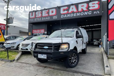 White 2012 Ford Ranger Cab Chassis XL 3.2 (4X4)