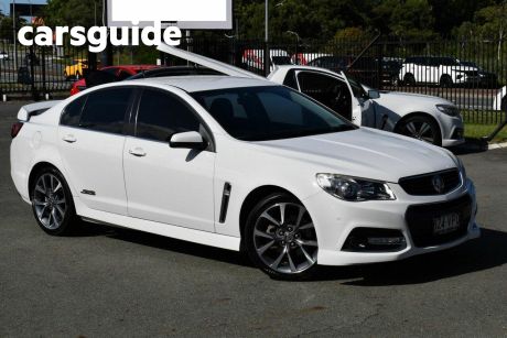 White 2015 Holden Commodore Sedan SS-V