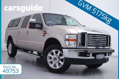 Gold 2010 Ford F350 Ute Tray Lariat