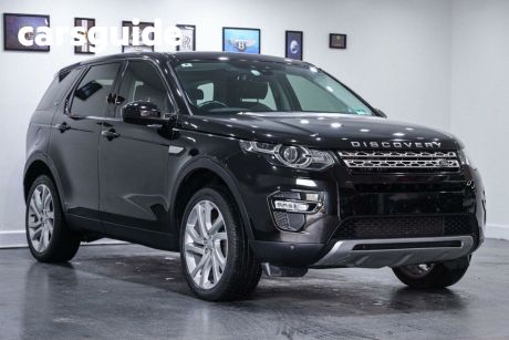 Black 2015 Land Rover Discovery Sport Wagon SD4 HSE