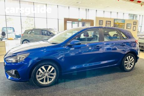 Blue 2021 Hyundai I30 Hatchback Special Edition