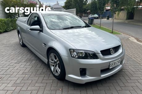 Silver 2010 Holden Commodore Utility SS