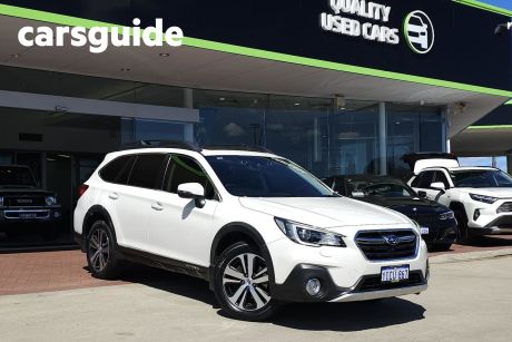 White 2018 Subaru Outback Wagon 2.0D Premium