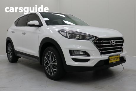 White 2018 Hyundai Tucson Wagon Elite (fwd)