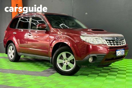 Red 2011 Subaru Forester Wagon 2.0D