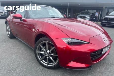 Red 2022 Mazda MX-5 Convertible Roadster GT