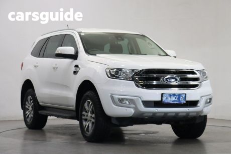 White 2017 Ford Everest SUV Trend