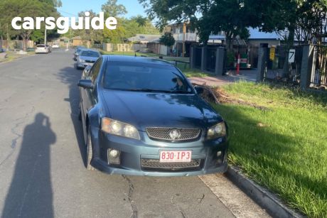 Blue 2009 Holden Commodore Utility SS-V