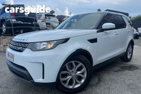 White 2017 Land Rover Discovery Wagon SD4 S