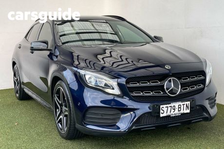 Blue 2017 Mercedes-Benz GLA250 Wagon 4Matic