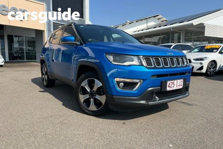 Blue 2018 Jeep Compass Wagon Limited (4X4)