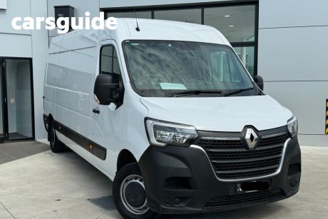 White 2021 Renault Master Commercial Pro Mid Roof LWB AMT 110kW