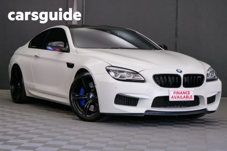 White 2016 BMW M6 Coupe