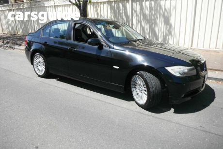 Black 2007 BMW 320I Sedan