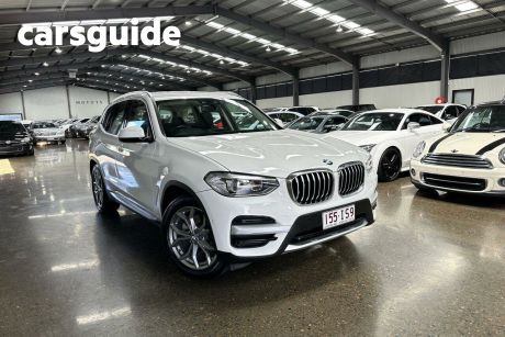 White 2018 BMW X3 Wagon Xdrive 20D