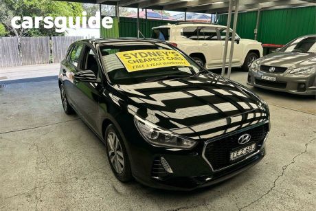 Black 2019 Hyundai I30 Hatchback Active