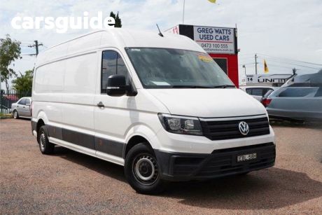 White 2019 Volkswagen Crafter Commercial 35 High Roof LWB FWD TDI410