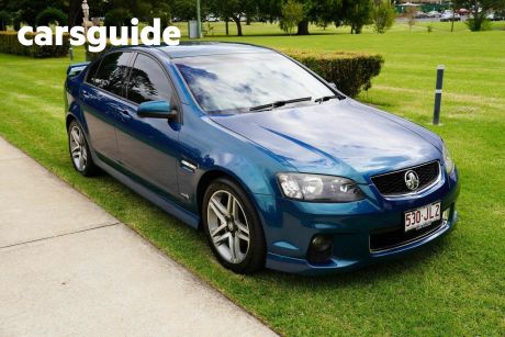 Blue 2012 Holden Commodore Sedan SV6
