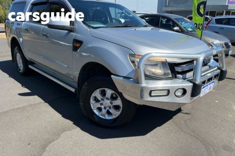 Silver 2014 Ford Ranger Ute Tray 4x4 XLS PX