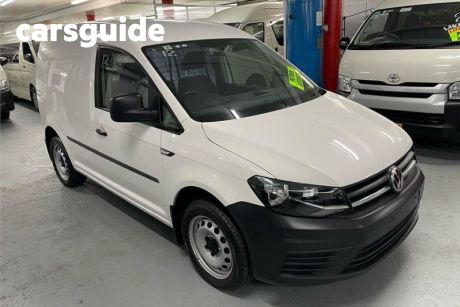 White 2018 Volkswagen Caddy Van SWB TSI220