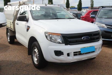 White 2011 Ford Ranger Cab Chassis XL 2.2 (4X2)