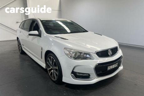 White 2016 Holden Commodore Sportswagon SS-V