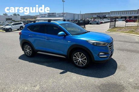 Blue 2016 Hyundai Tucson Wagon Active X (fwd)