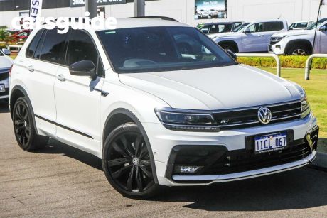 White 2018 Volkswagen Tiguan Wagon Wolfsburg Edition