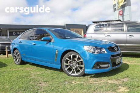 Blue 2014 Holden Commodore Sedan SS-V