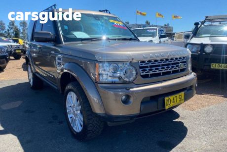 Brown 2010 Land Rover Discovery 4 Wagon 3.0 SDV6 HSE