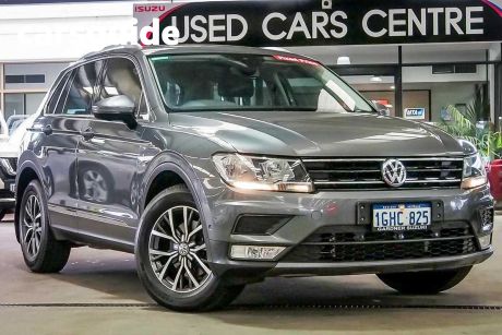 Grey 2017 Volkswagen Tiguan Wagon 110 TDI Comfortline