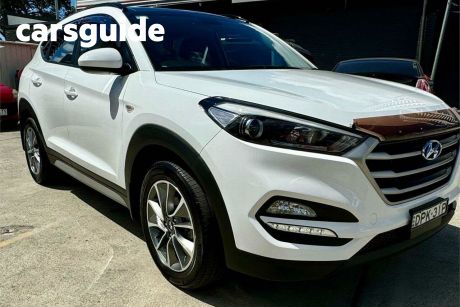 White 2017 Hyundai Tucson Wagon Active X (fwd)