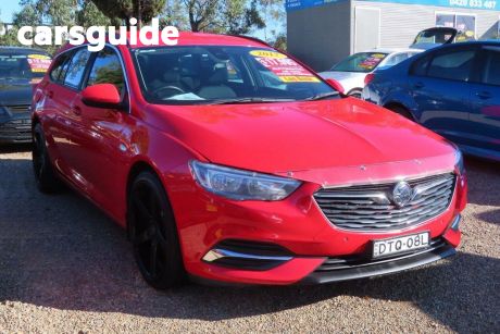 Red 2017 Holden Commodore Sportswagon LT