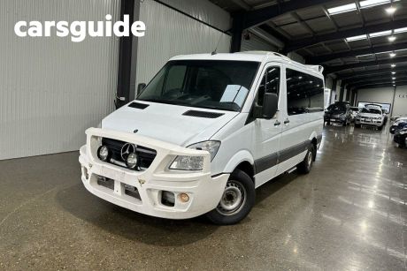 White 2013 Mercedes-Benz Sprinter Commercial 319CDI Low Roof MWB 7G-Tronic